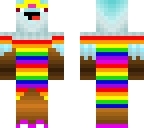 rainbow cake princess