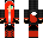 red girl wolf edit