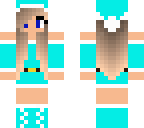 reedit baby blue christmas girl
