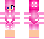 striped summer girl