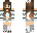 winter cat girl
