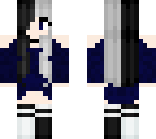 black white