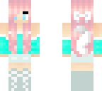 blue and pink