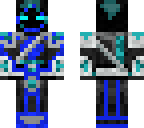 blue cyber mage