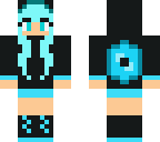blue ender girl