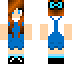 blue girl