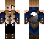 blue wolf girl