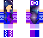 chibi galaxy cat girl