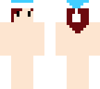 chibi santa hat girl