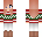 christmas girl without hat
