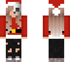 christmas skin skull