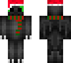 christmas toothless with scarf