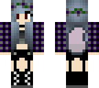 emo wolf girl