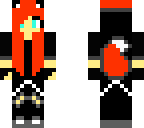 fire wolf girl