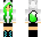 green wolf girl