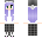 grey christmas hat girl