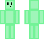 mint green slime