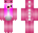 pink dino lady