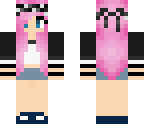 pink hair beautiful girl