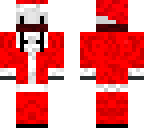 pixel fixed panda santa