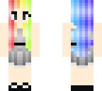 rainbow girl