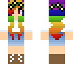 rainbow girl