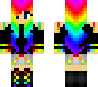 rainbow girl