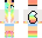 rainbow wolf