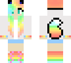 rainbow wolf