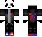 red and blue panda