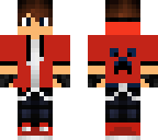 red hoodie teen