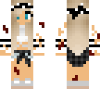 torn-up bloodied banndanna girl