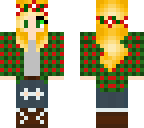 animal girl christmas flannel hd