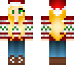 animal girl christmas sweater hd