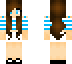 blue and white