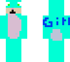 blue bunny girl