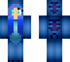 blue hair stitch