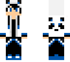blue panda