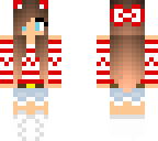 candy cane cat girl