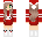 christmas bunny girl