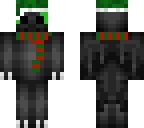 christmas toothless with scarf