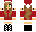cute christmas girl santa
