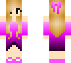 cute dress girl pink to violet