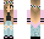 flower crown girl