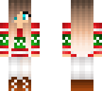 kinda finished christmas girl