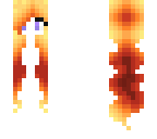 long fire hair