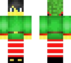 nerdy's christmas skin