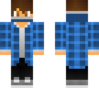 plaid blue coat