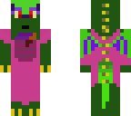 poison dragon wearing dreaa