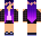 purple chibi